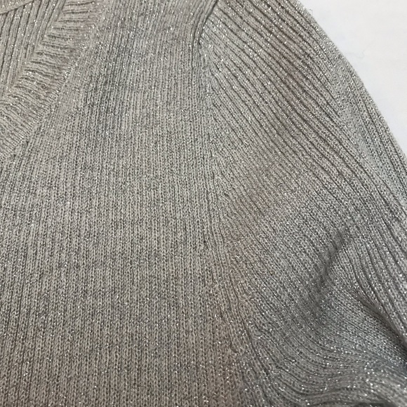 Silver Ribbed Top - Picture 3 of 3